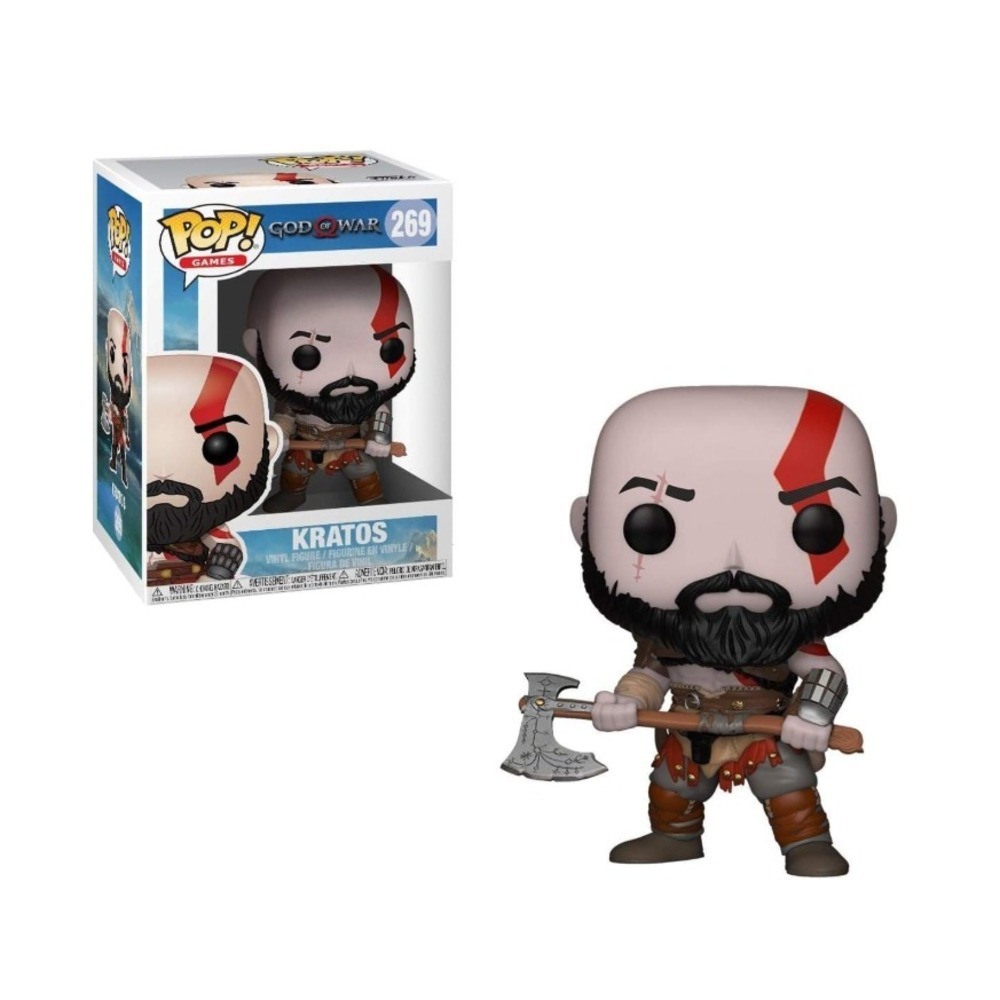 Funko Pop! Games: God of War - Kratos with Axe Collectible Figure
